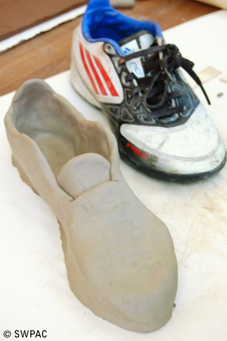 clay shoe by Gönül D.